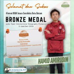 Alumni MAN Insan Cendekia Kota Batam Raih Medali Perunggu pada Open International Geography Olympiad 2026